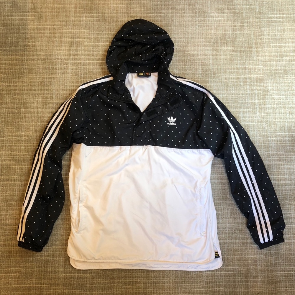 Adidas x Pharrell Williams Hu collab windbreaker